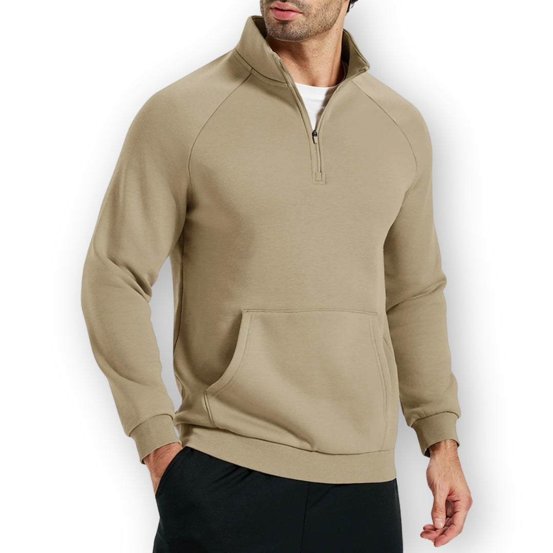 Fleece Winterpullover Herren