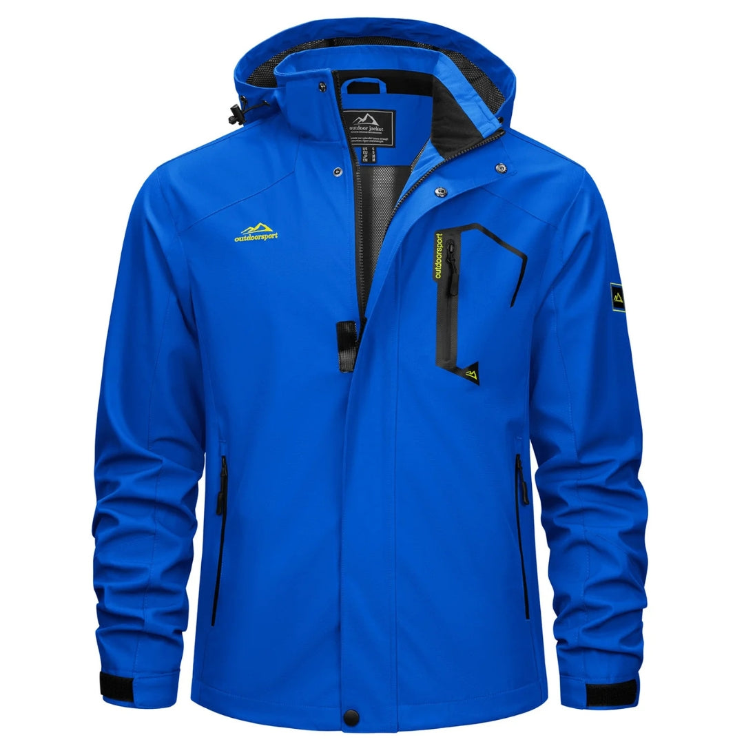 Herren Regenjacke - Für Wandern, Freizeit & Outdoor