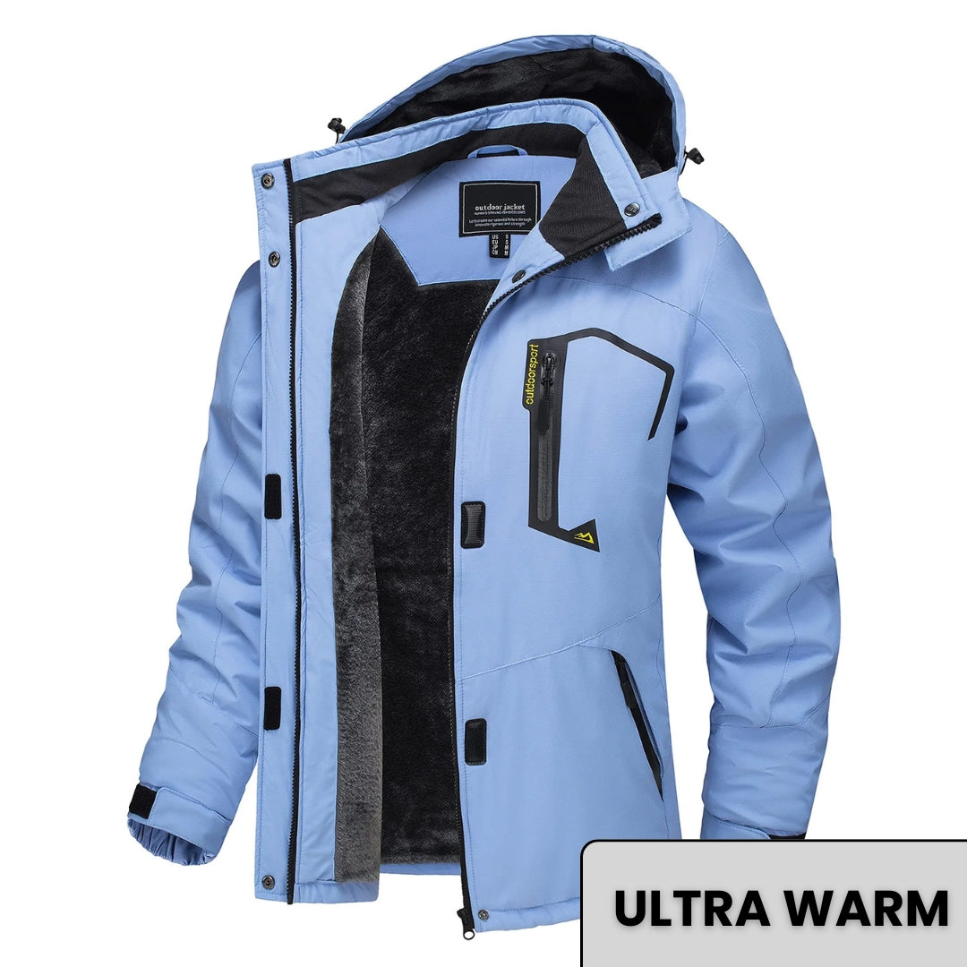 Warme Outdoor Winterjacke Damen – wind- & wasserdicht
