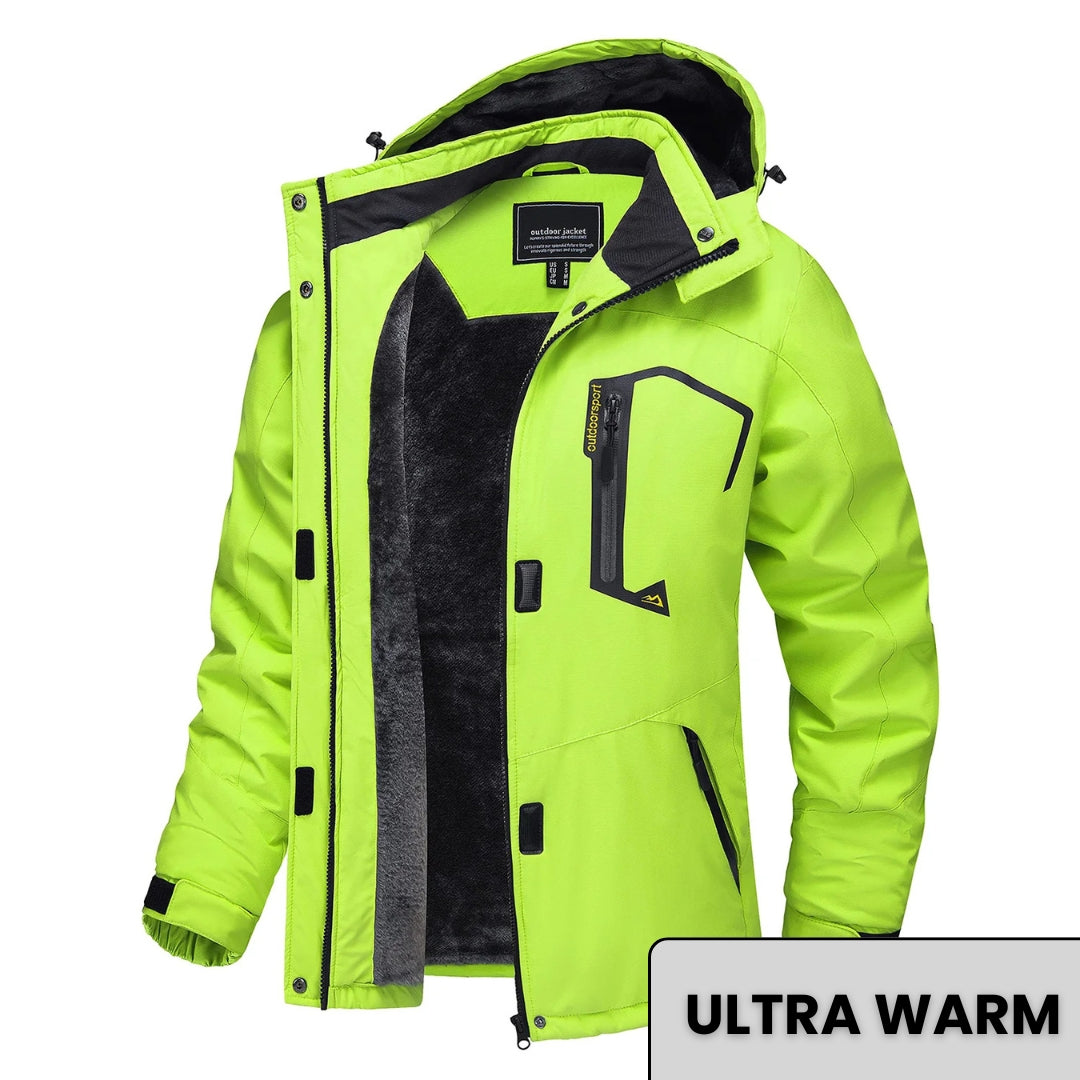 Warme Outdoor Winterjacke Damen – wind- & wasserdicht