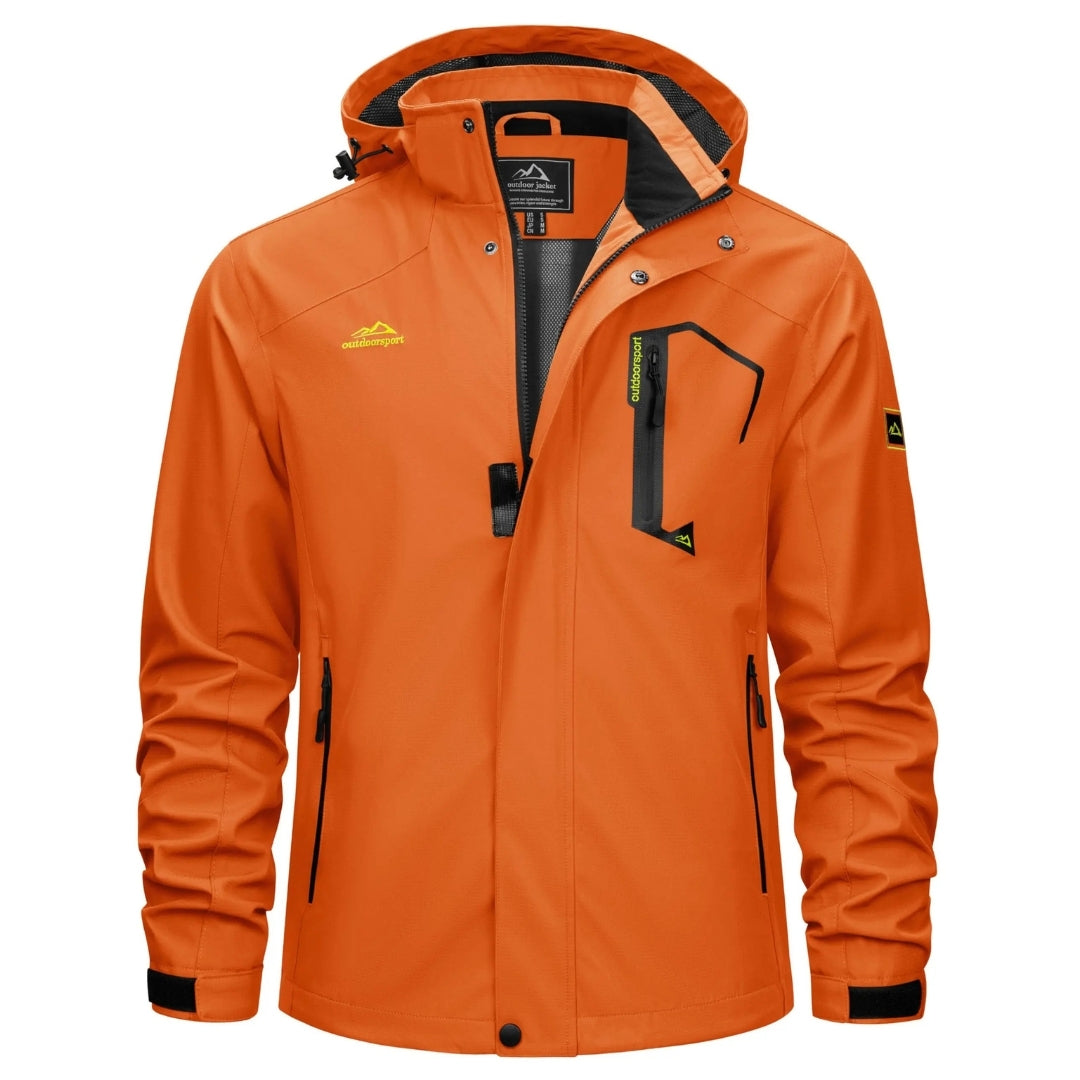 Herren Regenjacke - Für Wandern, Freizeit & Outdoor