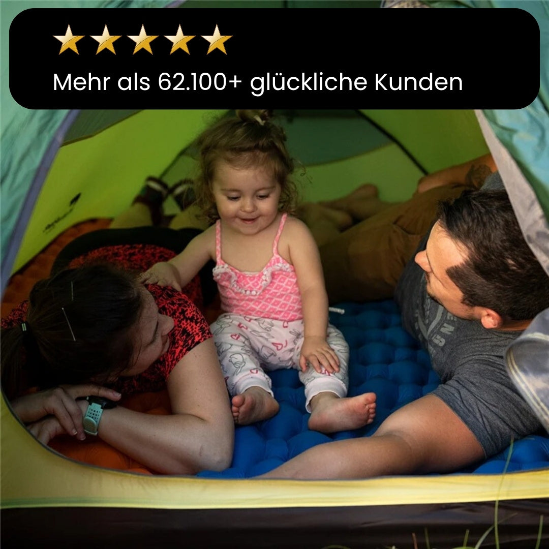 Ultraleichte & kompakte Isomatte - perfekt für unterwegs
