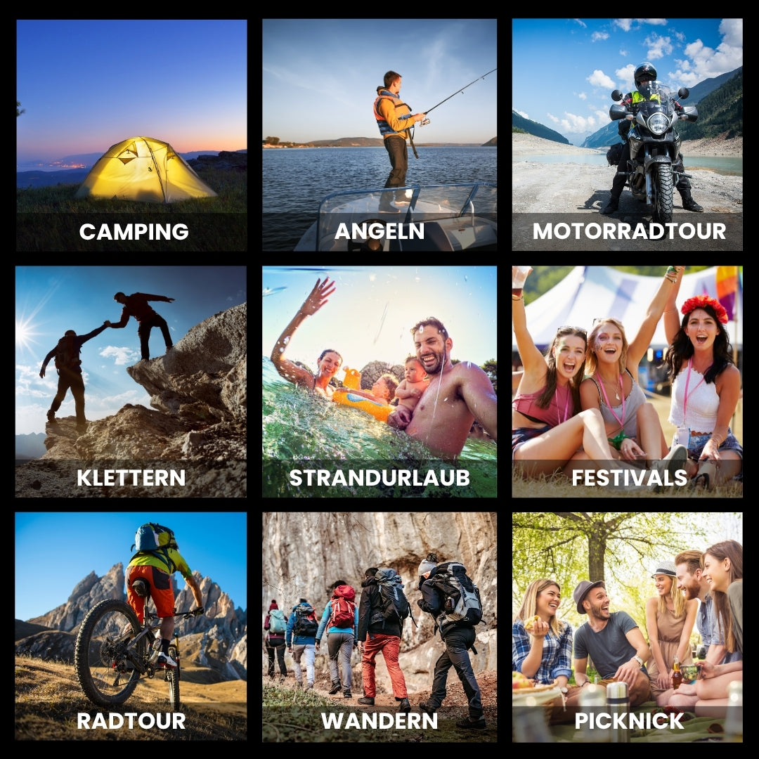 Ultraleichte & kompakte Isomatte - perfekt für unterwegs