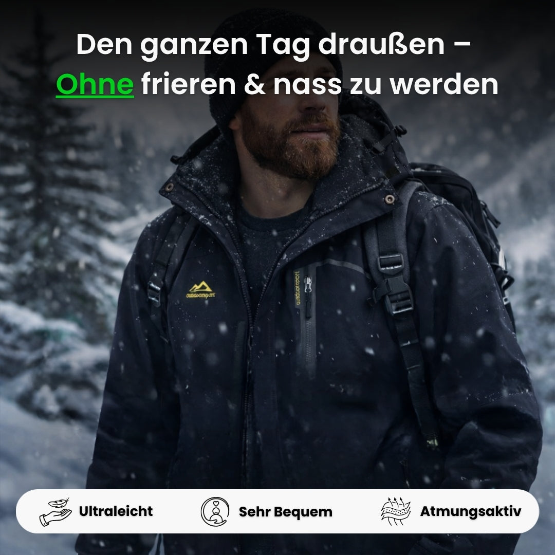Wasserdichte Winterjacke - Herren