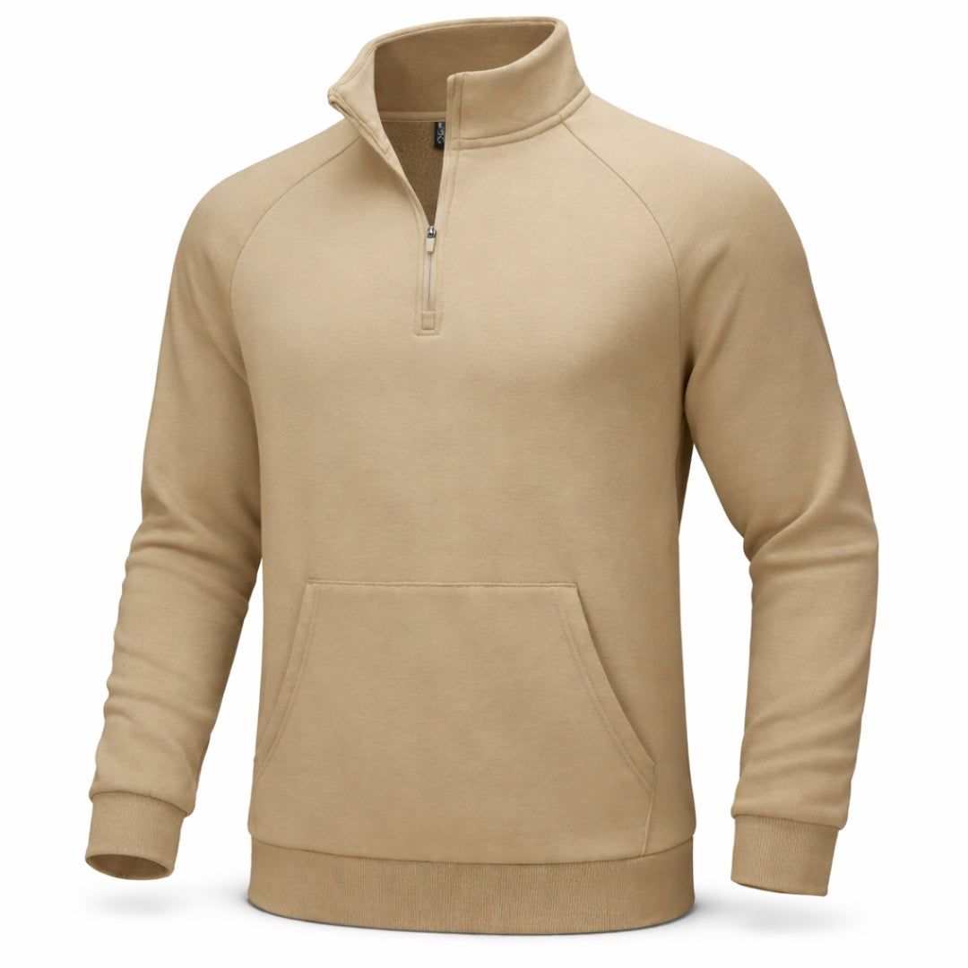 Fleece Winterpullover Herren