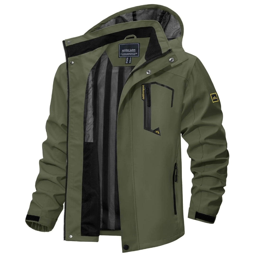 Herren Regenjacke - Für Wandern, Freizeit & Outdoor