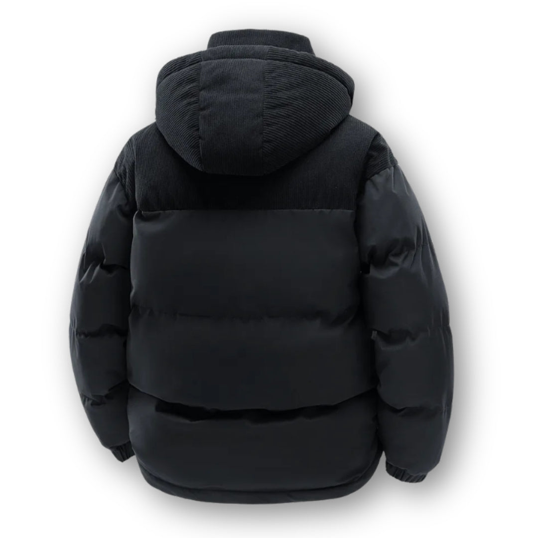 Herren Winter Pufferjacke – Winddicht & Extra Warm