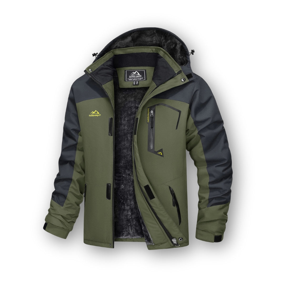 Wasserdichte Winterjacke Herren – Warm & winddicht