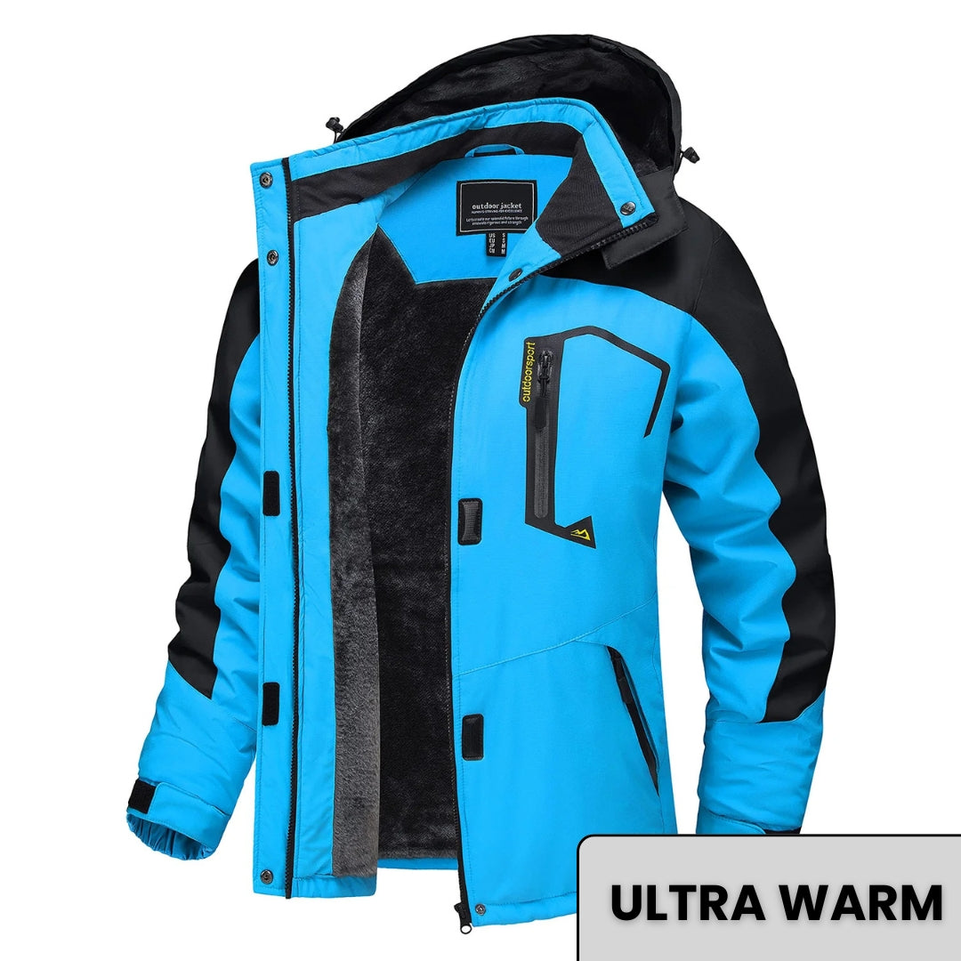 Warme Outdoor Winterjacke Damen – wind- & wasserdicht