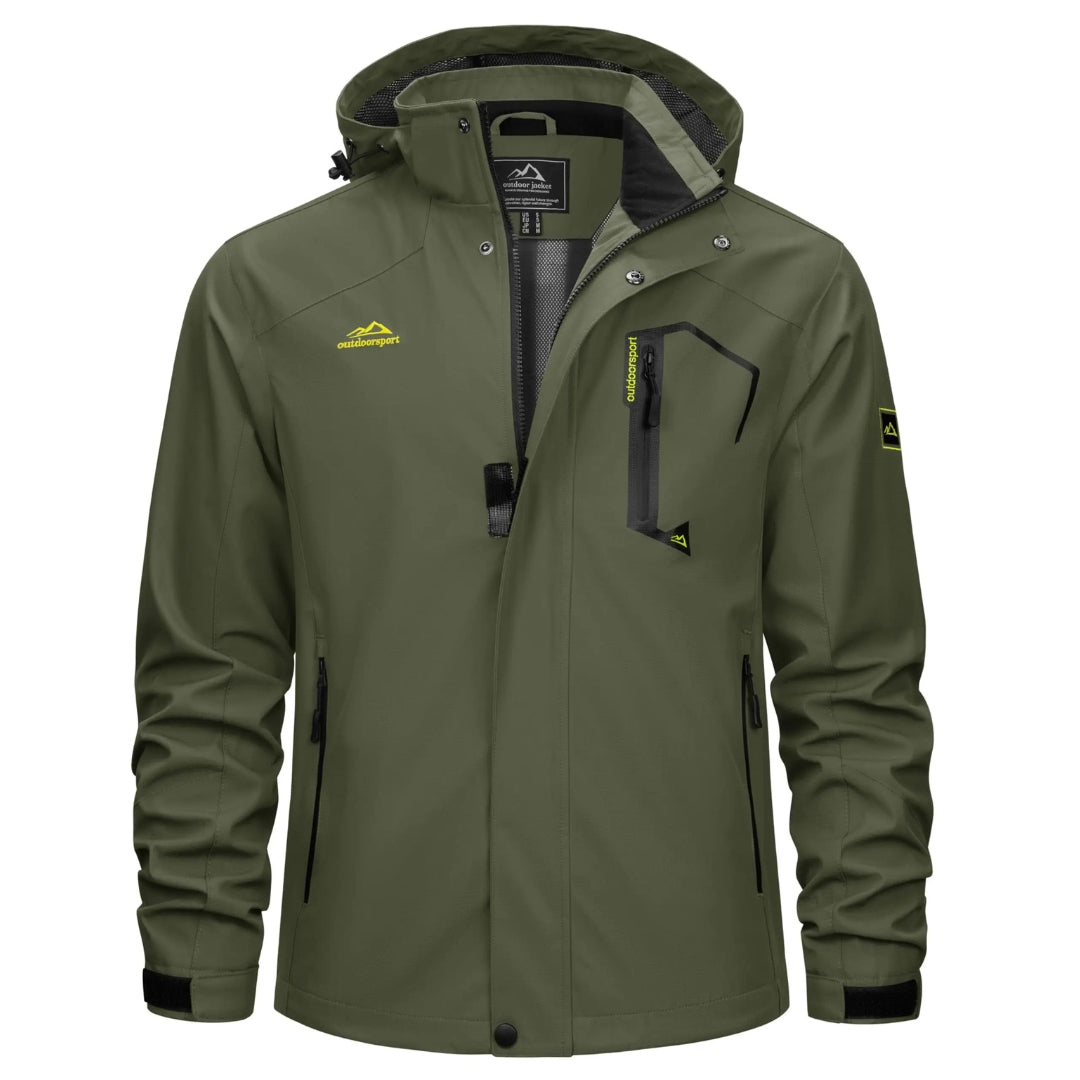Herren Regenjacke - Für Wandern, Freizeit & Outdoor