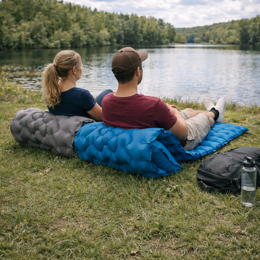 Ultraleichte & kompakte Isomatte - perfekt für unterwegs