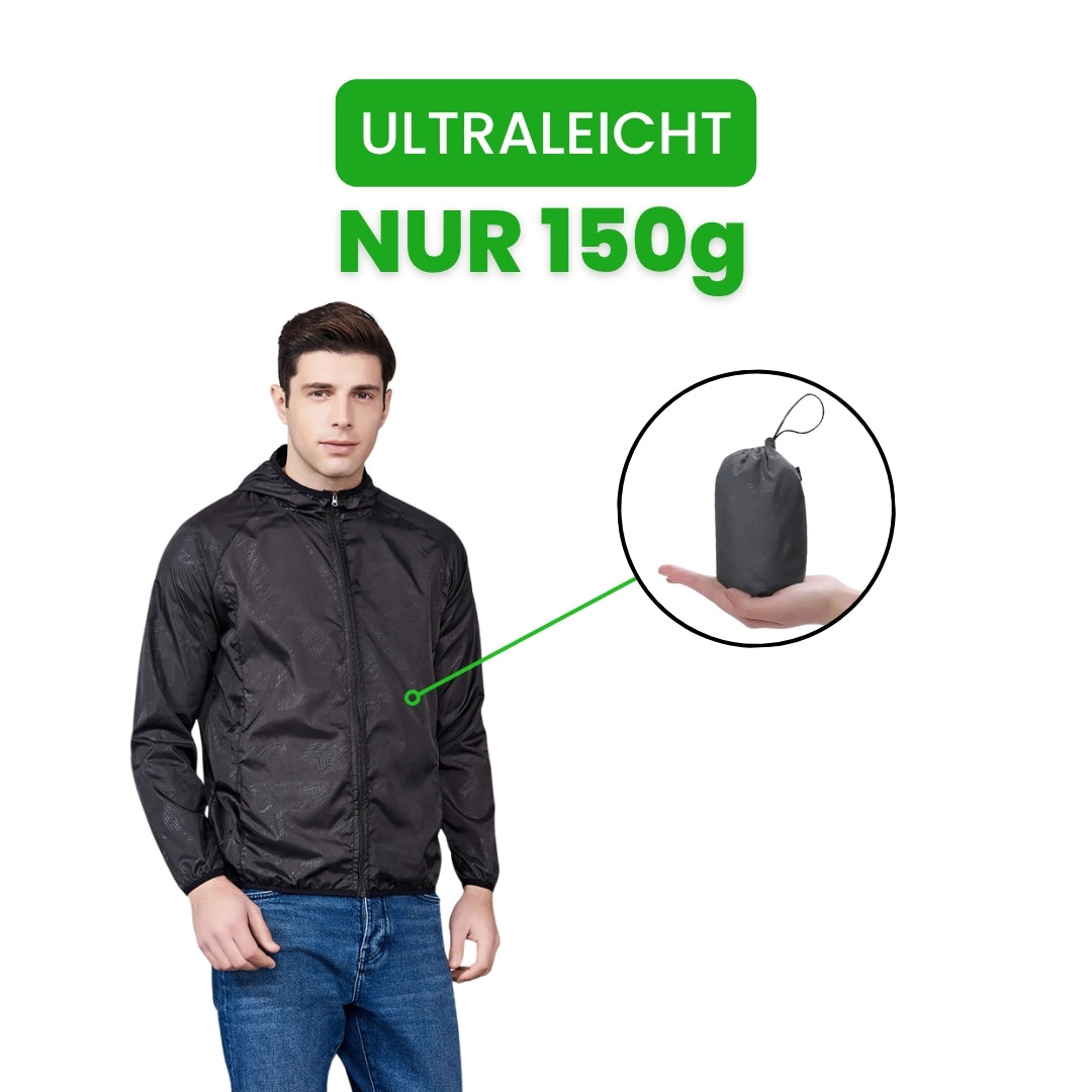 Ultraleichte Wind- & Regenjacke für Damen & Herren