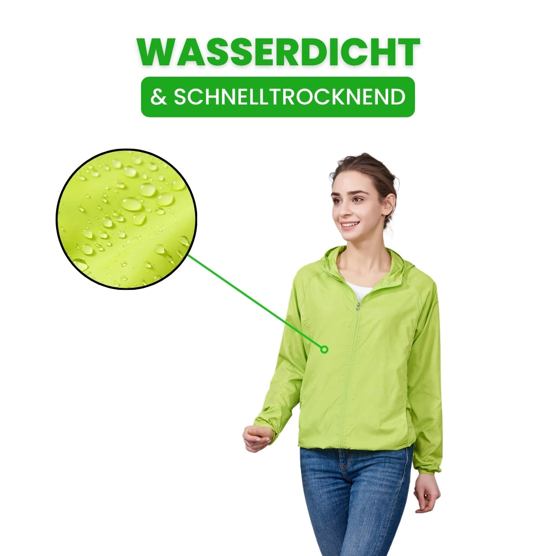 Ultraleichte Wind- & Regenjacke für Damen & Herren