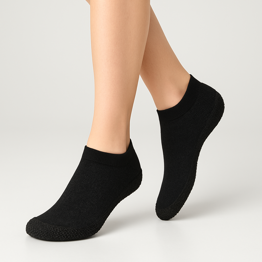 Sockenschuhe wasserdicht & rutschfest – barfußähnlicher Komfort