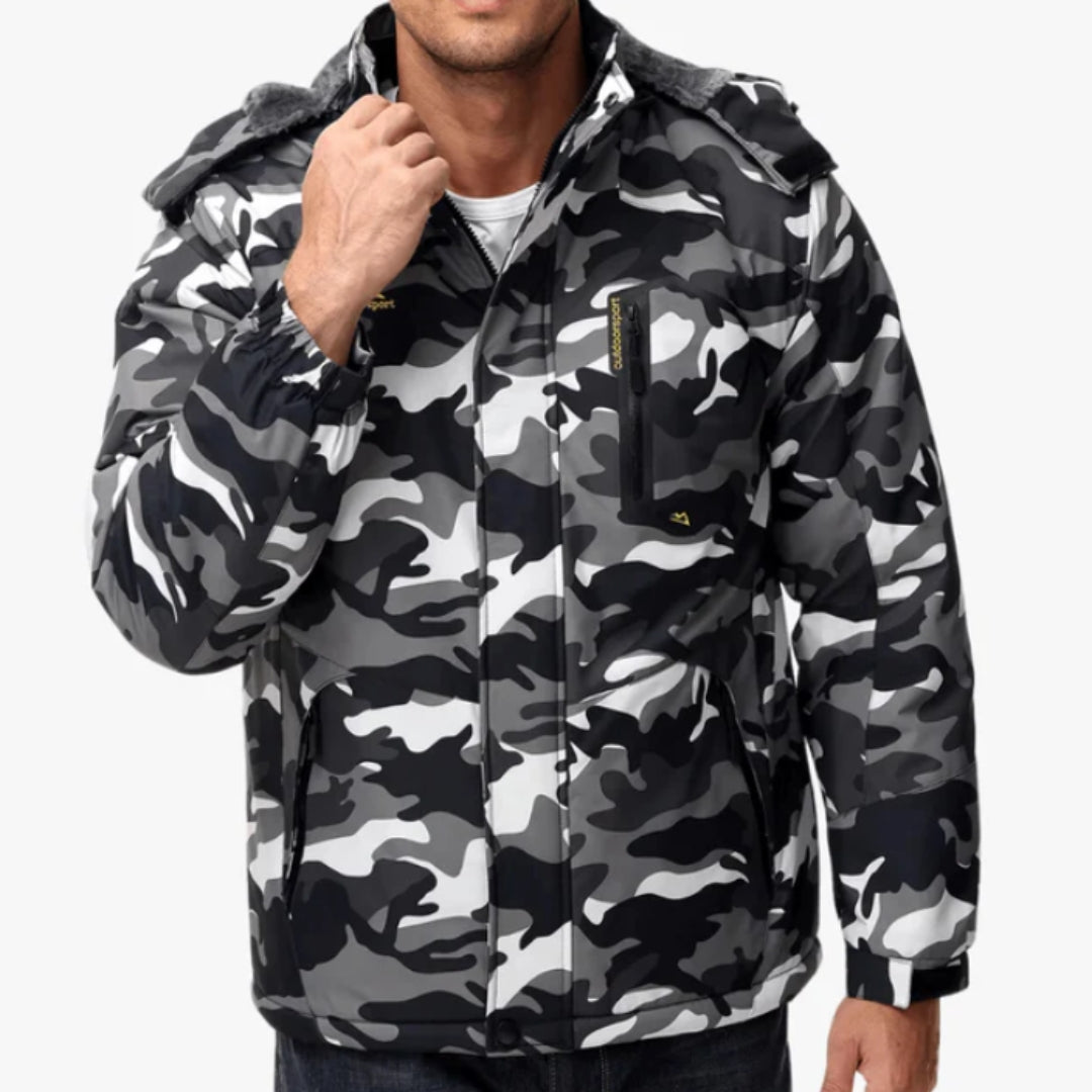 Wasserdichte Winterjacke Herren – Warm & winddicht