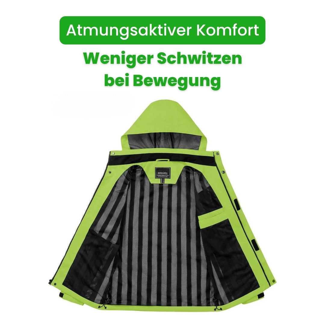 Herren Regenjacke - Für Wandern, Freizeit & Outdoor