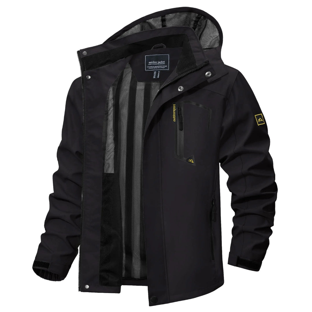 Herren Regenjacke - Für Wandern, Freizeit & Outdoor