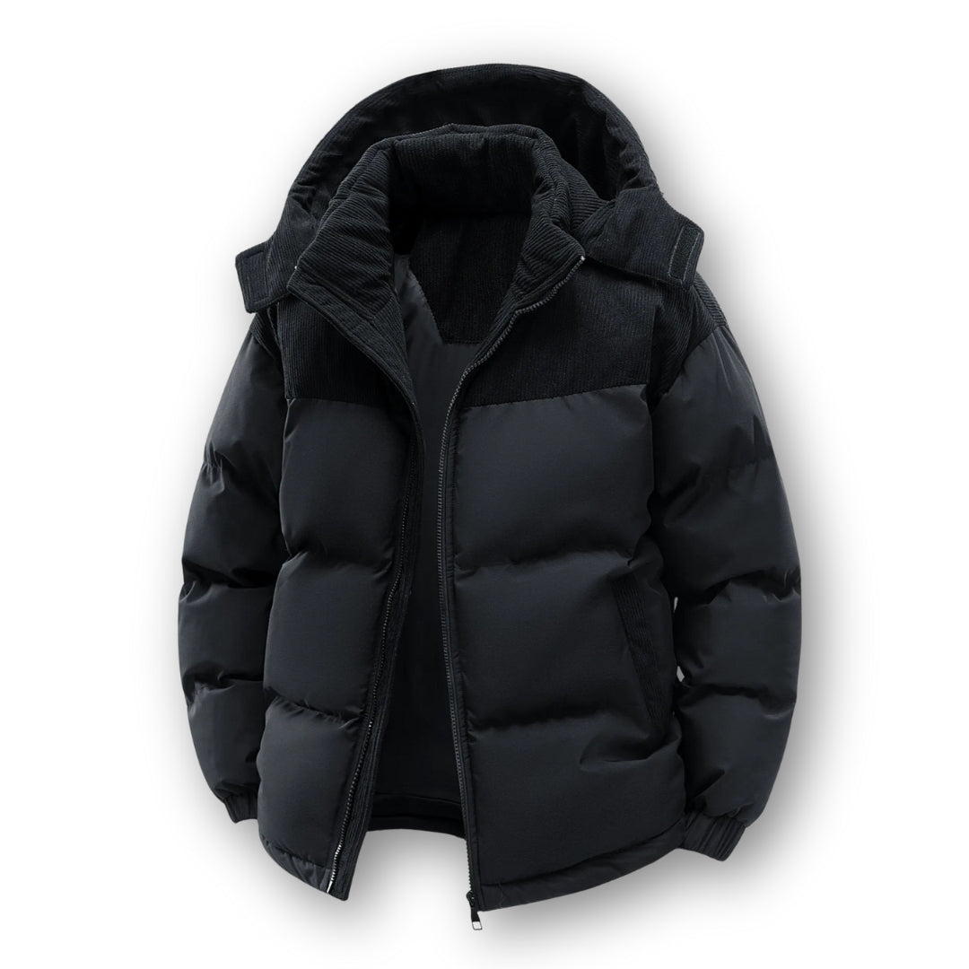 Herren Winter Pufferjacke – Winddicht & Extra Warm