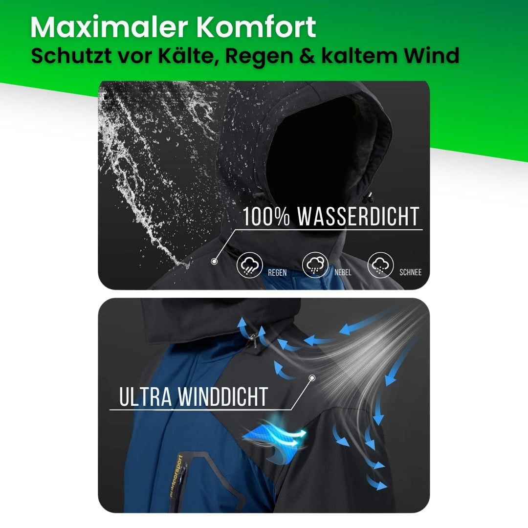 Wasserdichte Winterjacke - Herren