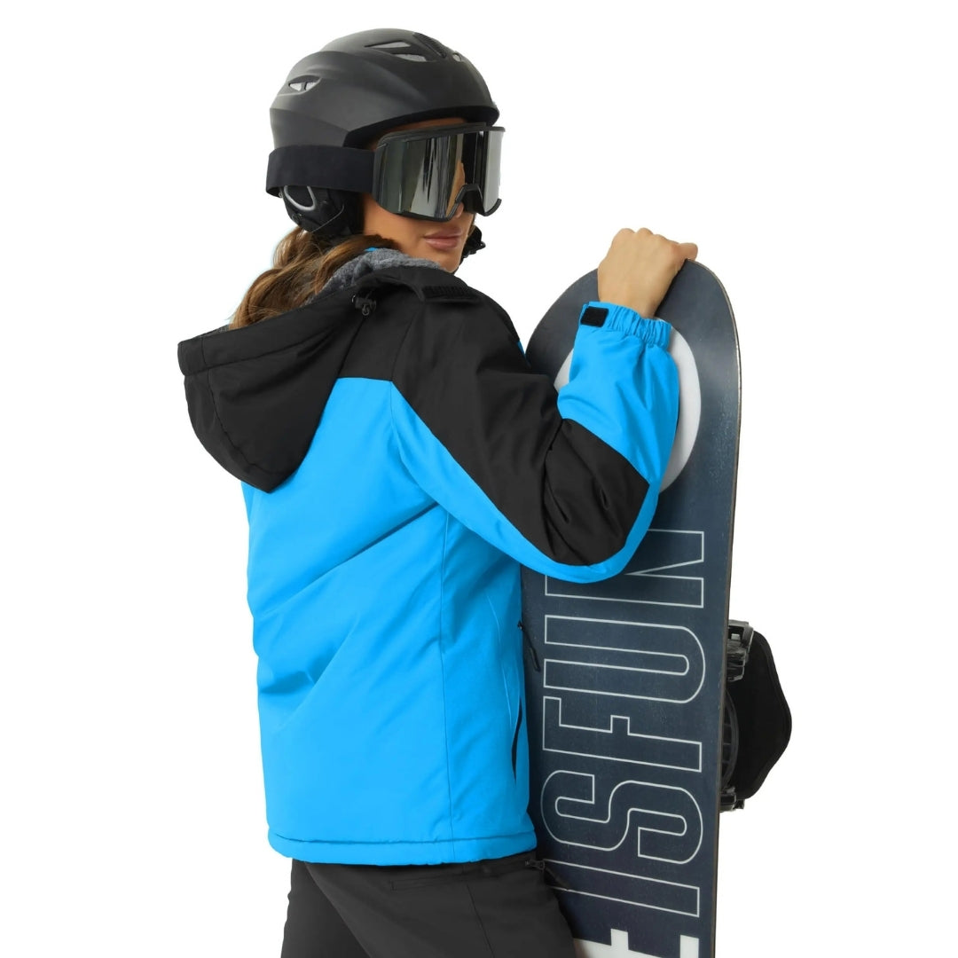 Warme Outdoor Winterjacke Damen – wind- & wasserdicht