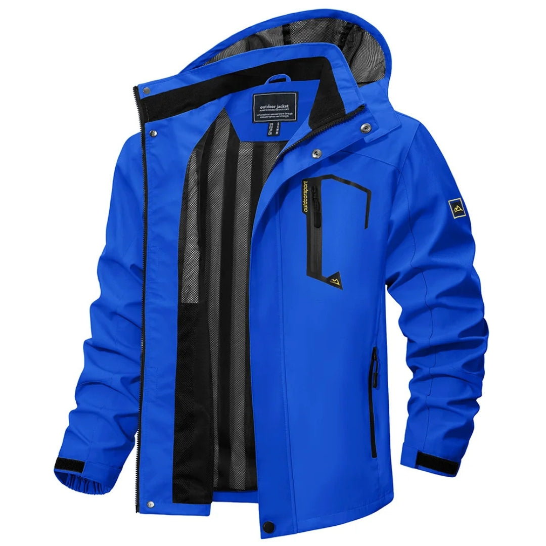 Herren Regenjacke - Für Wandern, Freizeit & Outdoor