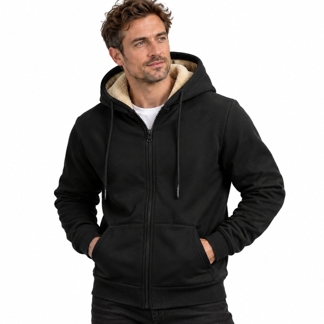 Warmer Zip-Hoodie - Herren