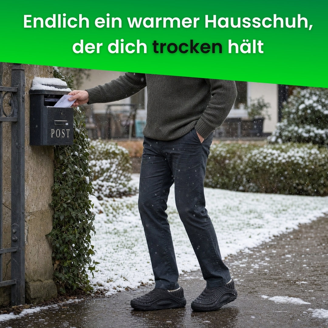 Warme Hausschuhe Damen & Herren