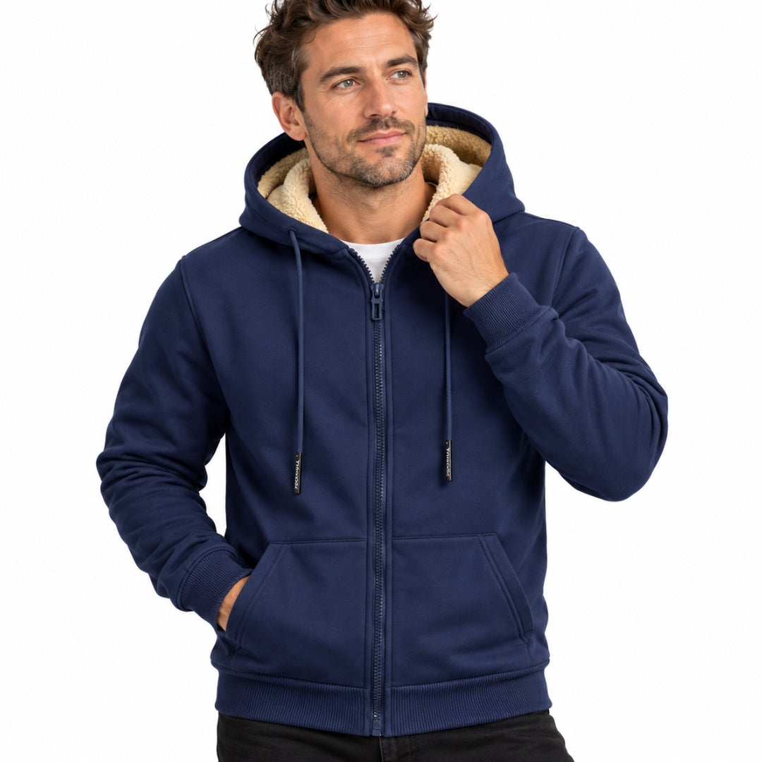 Warmer Zip-Hoodie - Herren