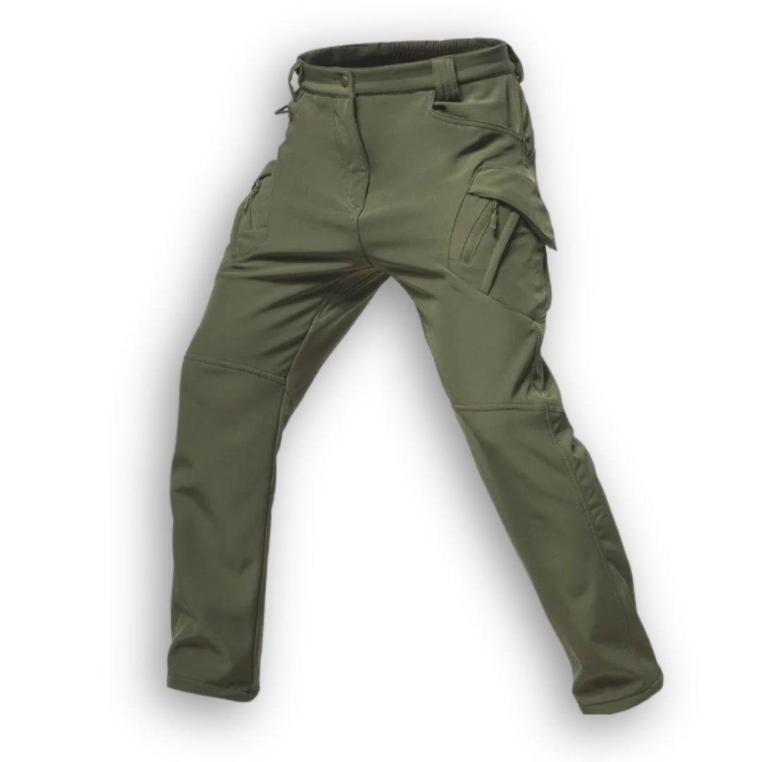 Wasserdichte Thermo-Outdoorhose mit Fleece