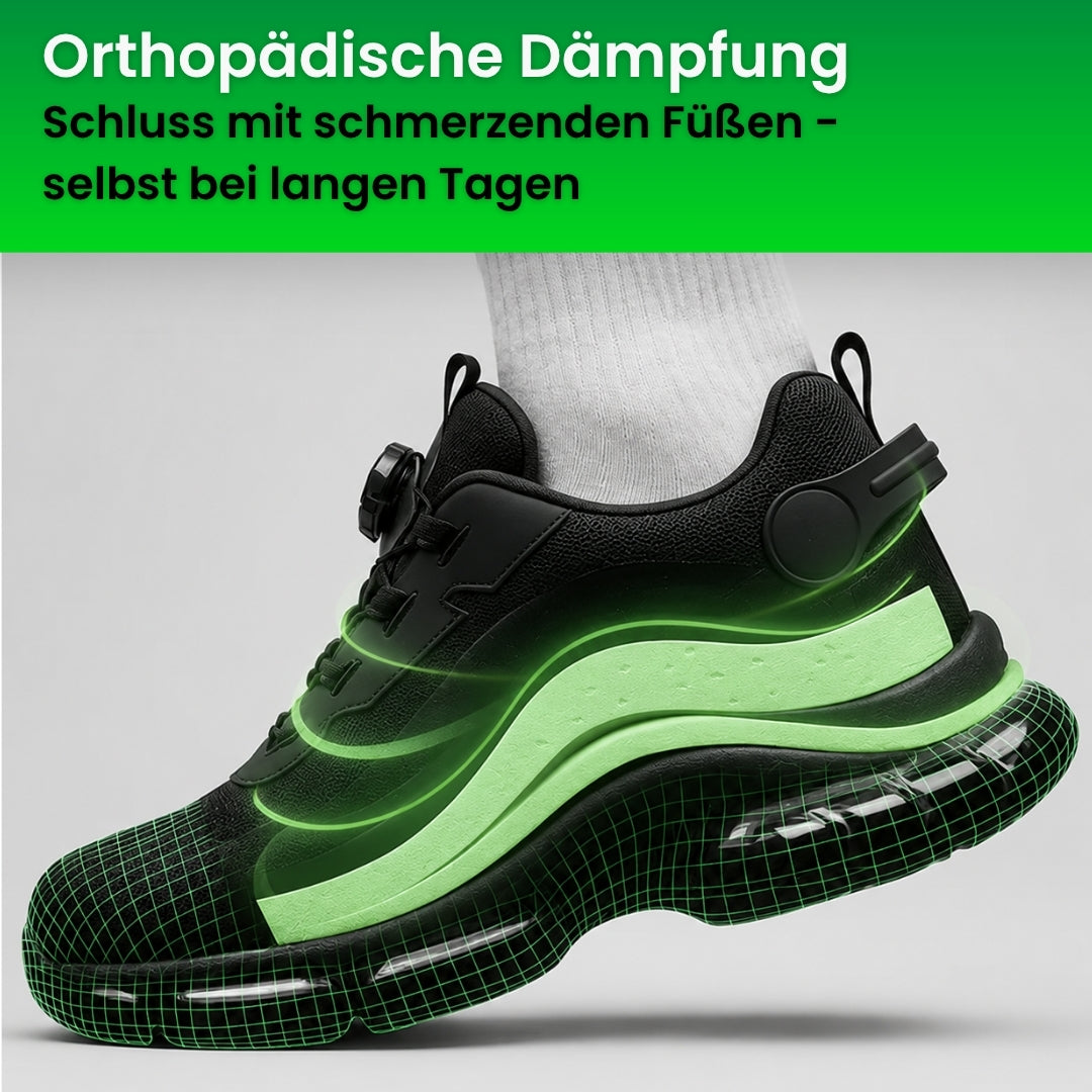 Vortex S3™ Sicherheitsschuh - Schluss mit schweren Arbeitsschuhen