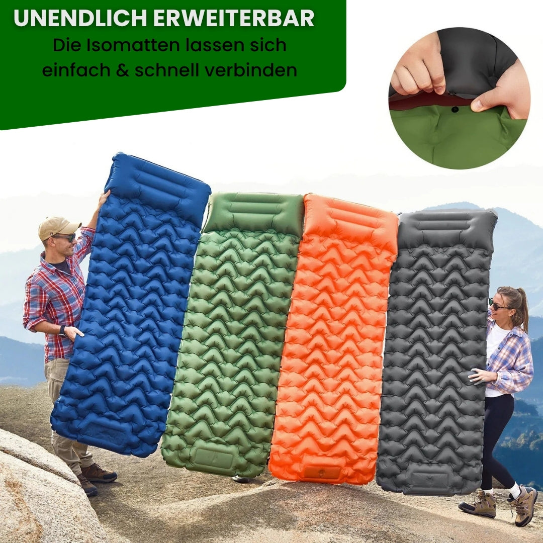Ultraleichte & kompakte Isomatte - perfekt für unterwegs