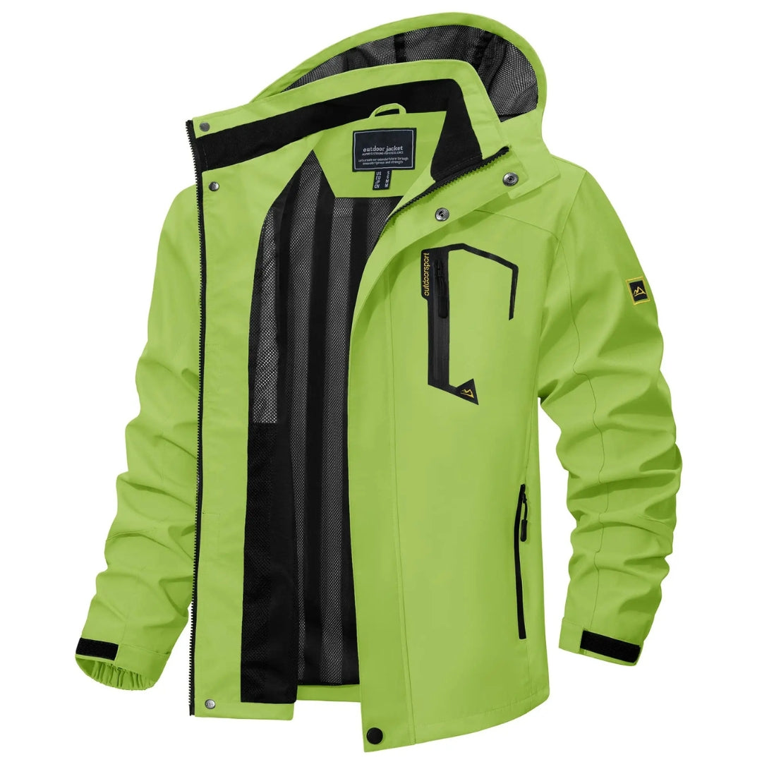 Herren Regenjacke - Für Wandern, Freizeit & Outdoor
