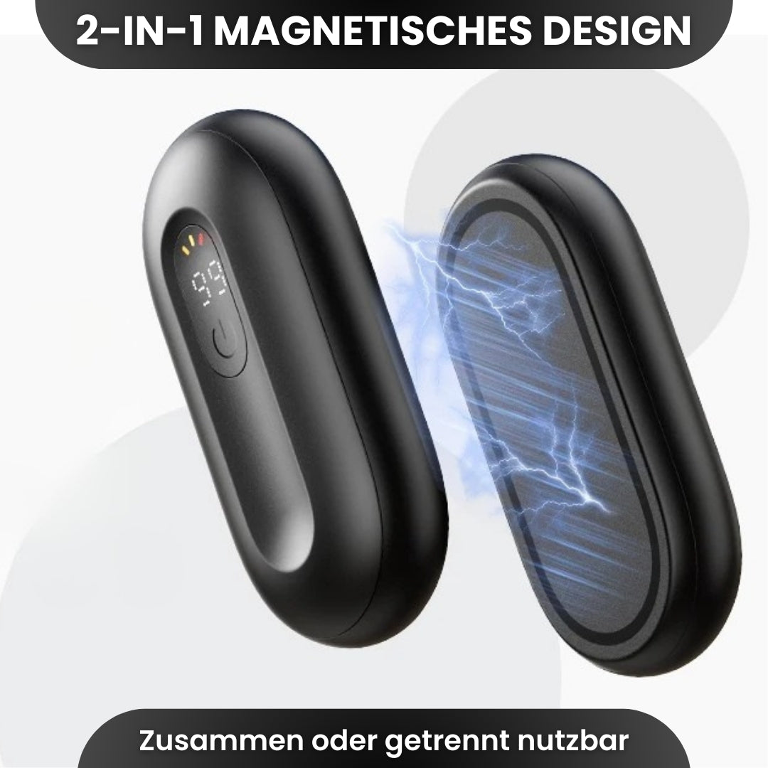 Magnetische Handwärmer mit Akku