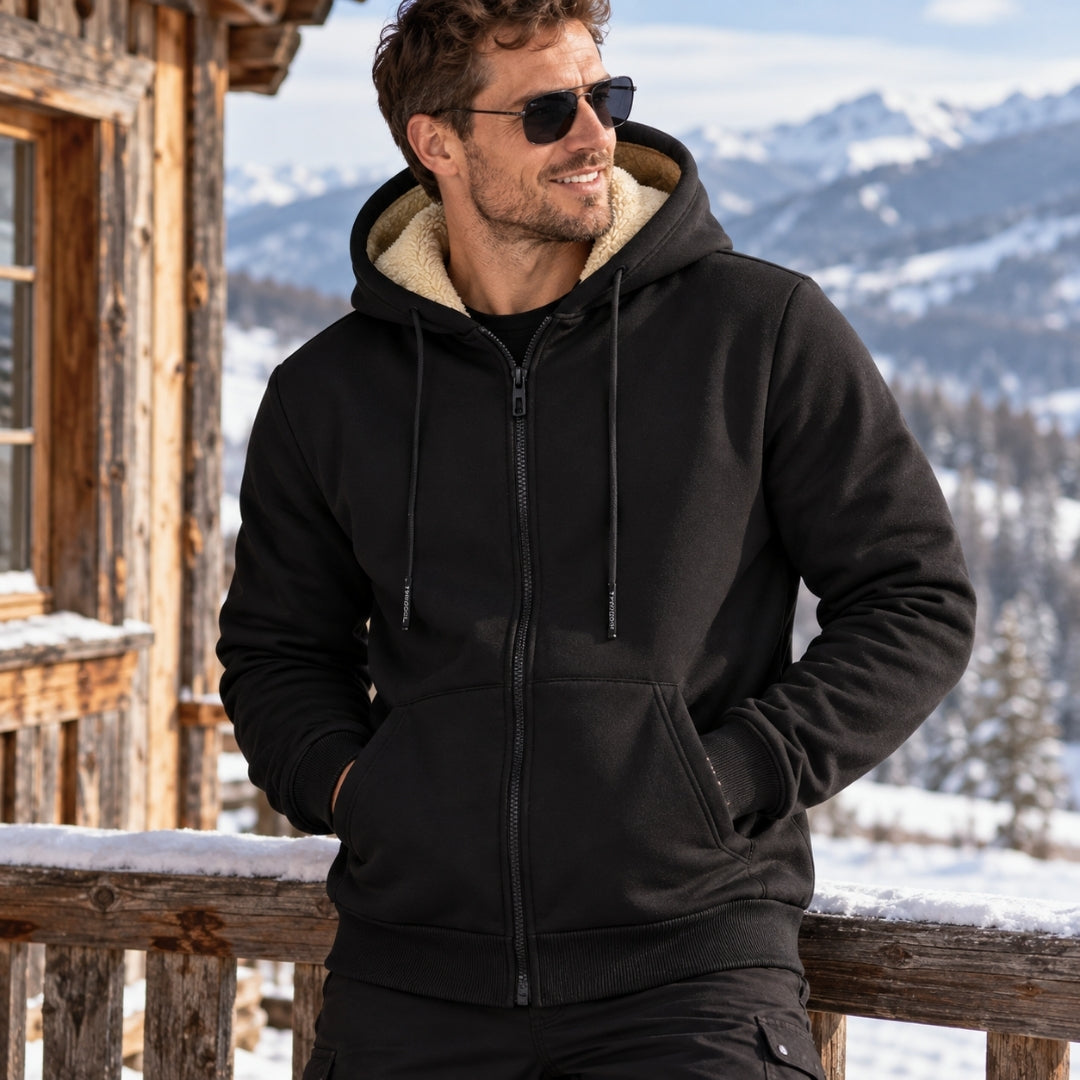 Warmer Zip-Hoodie - Herren