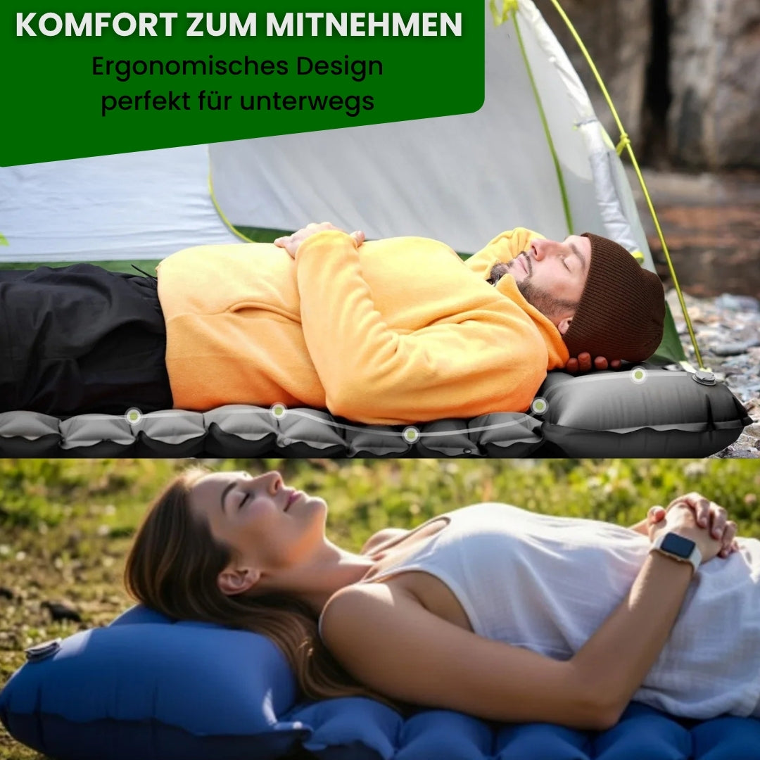 Ultraleichte & kompakte Isomatte - perfekt für unterwegs