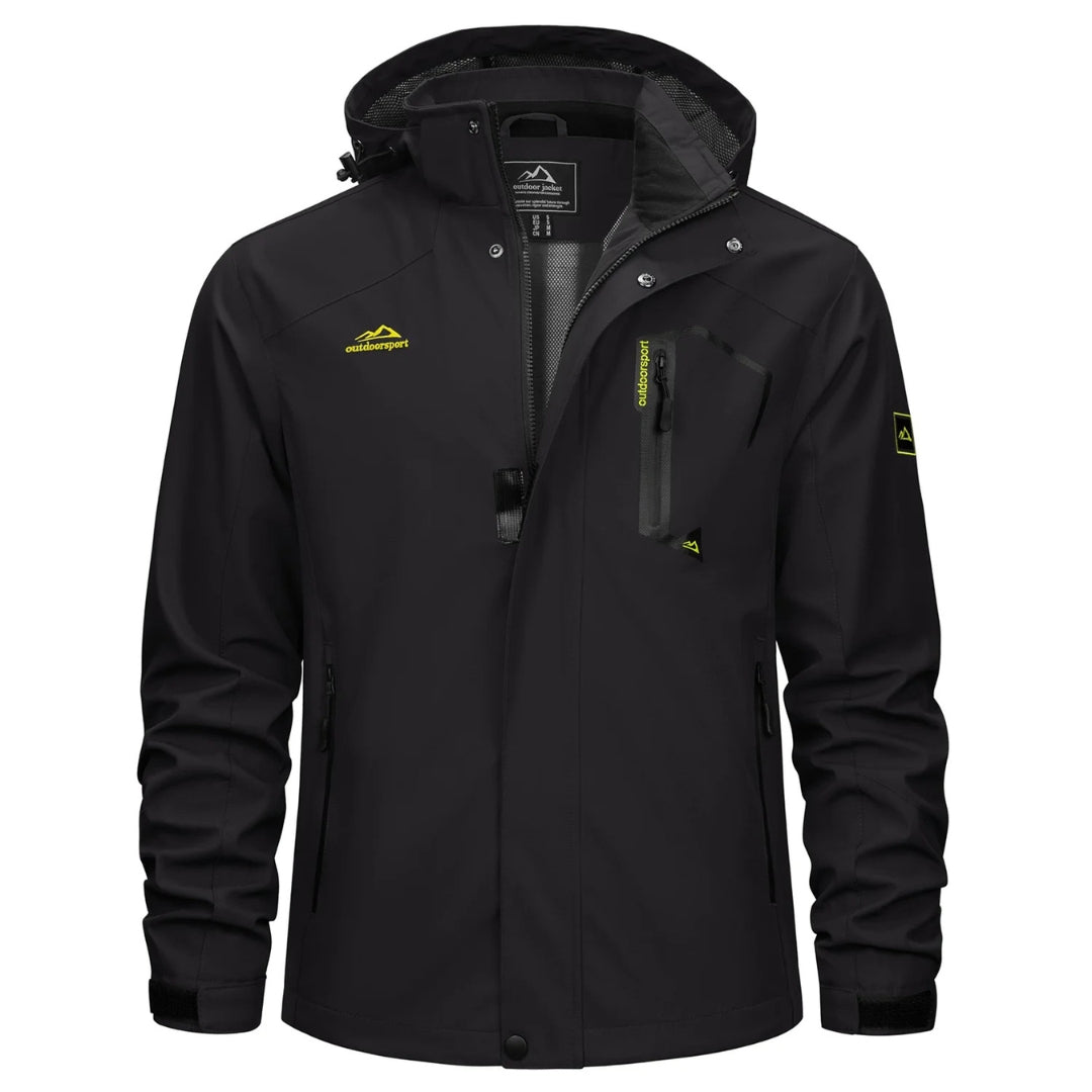 Herren Regenjacke - Für Wandern, Freizeit & Outdoor