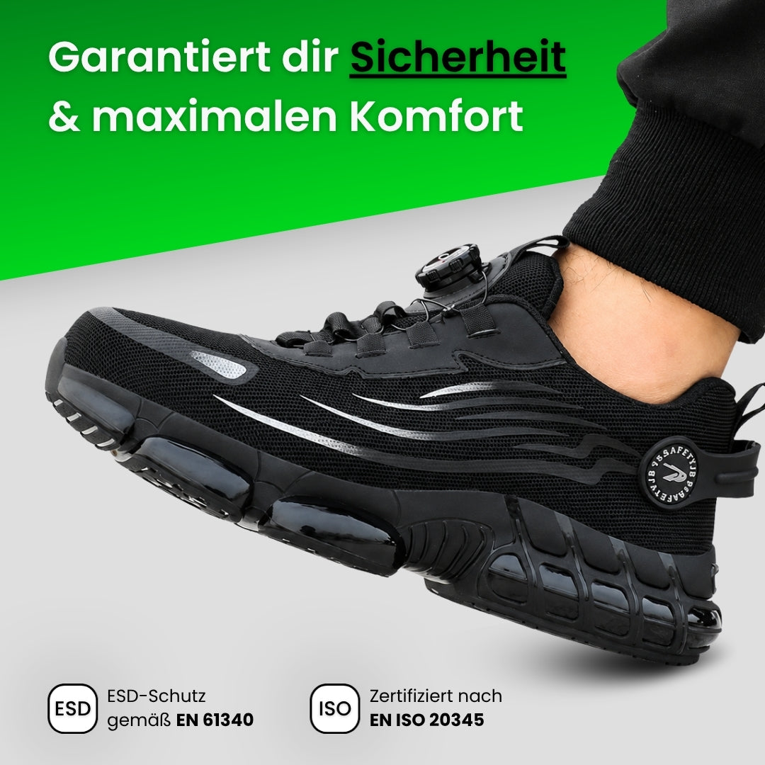 Vortex S3™ Sicherheitsschuh - Schluss mit schweren Arbeitsschuhen