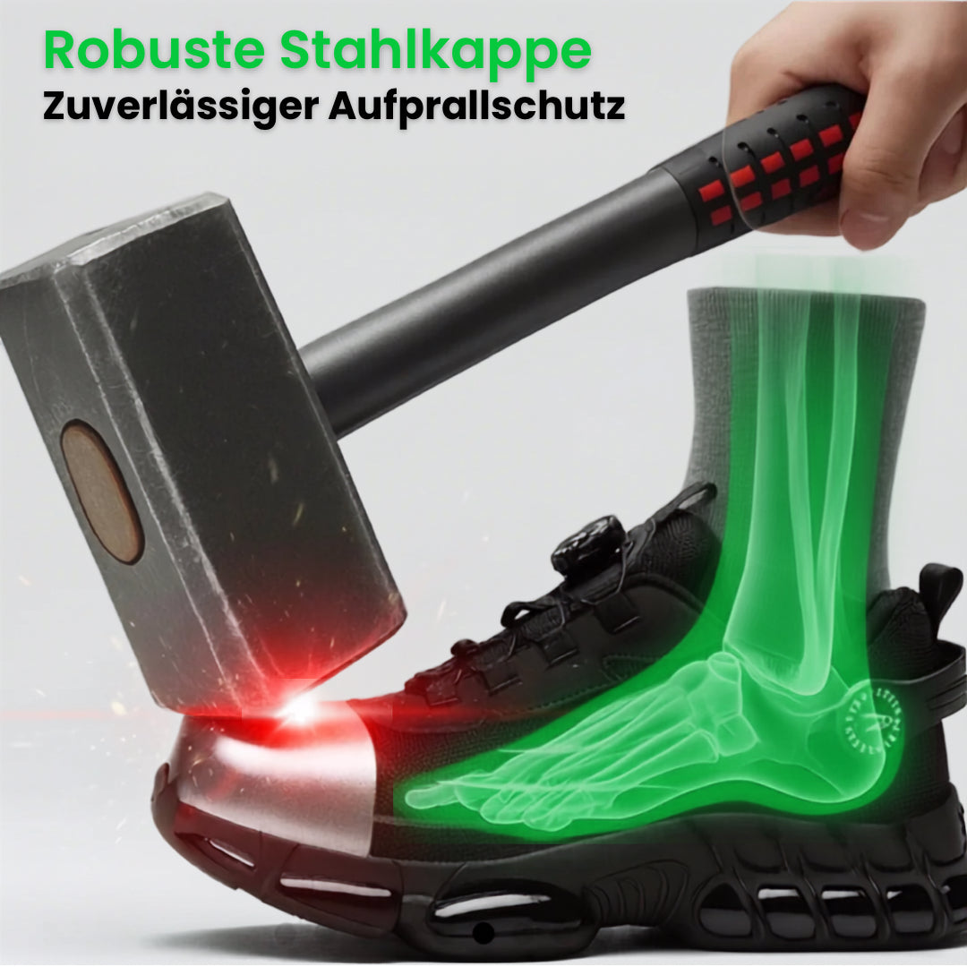Vortex S3™ Sicherheitsschuh - Schluss mit schweren Arbeitsschuhen