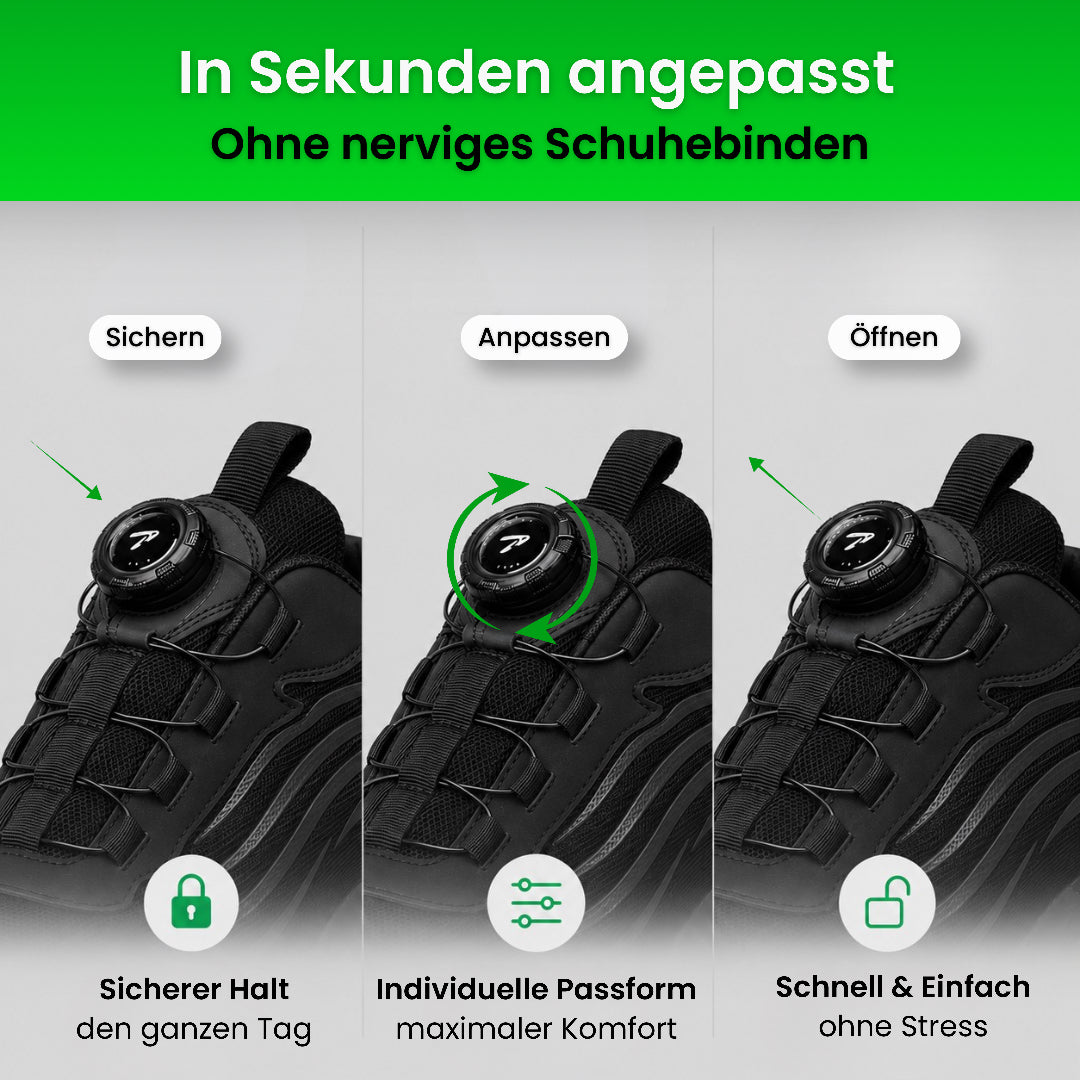 Vortex S3™ Sicherheitsschuh - Schluss mit schweren Arbeitsschuhen