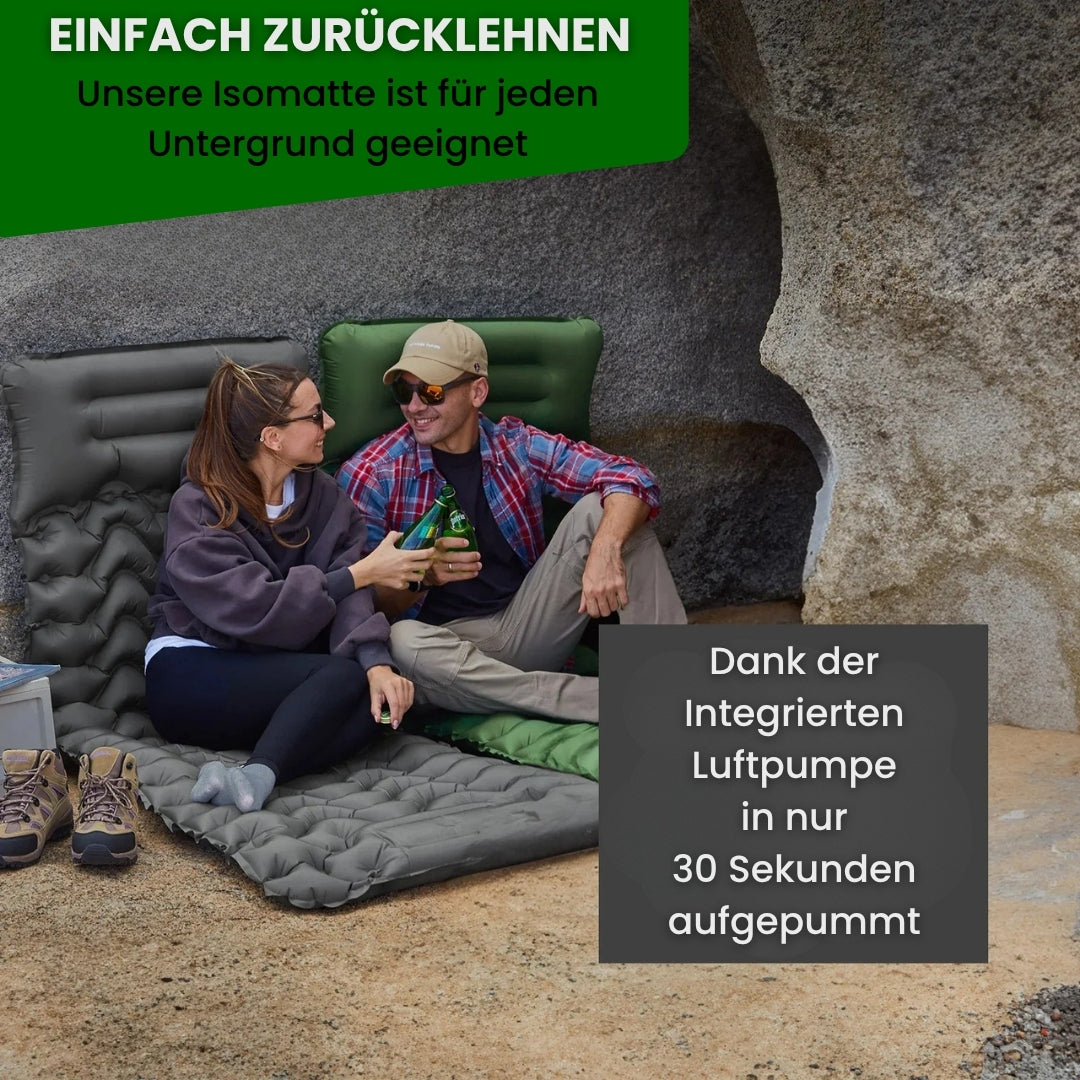 Ultraleichte & kompakte Isomatte - perfekt für unterwegs