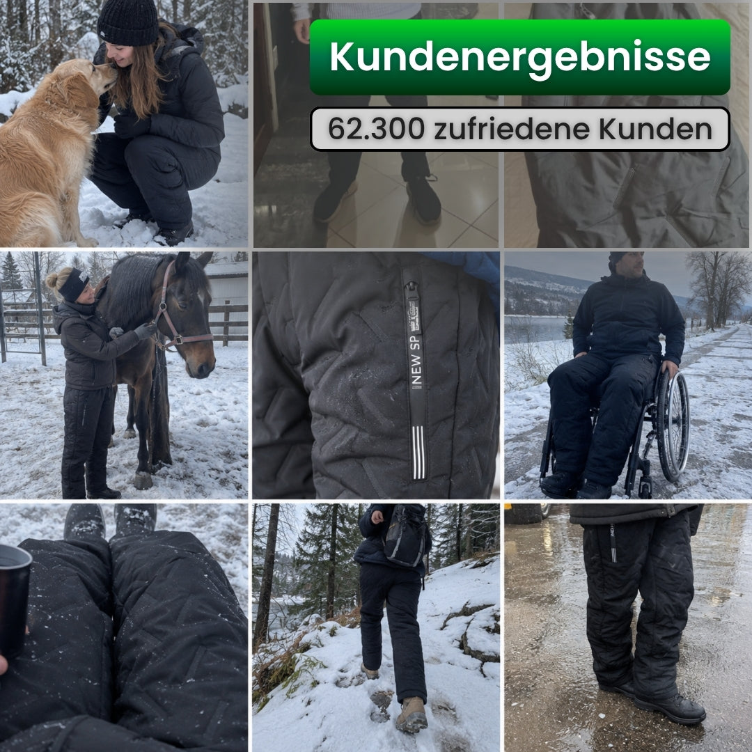 Wasserdichte Thermohose für Damen & Herren