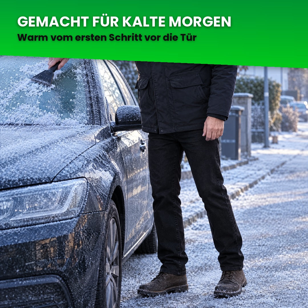 Thermo-Jeans für kalte Morgen