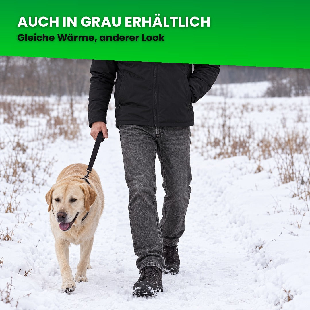 Thermo-Jeans in Grau